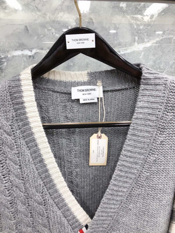 THOM BROWNE Knitted cardigan