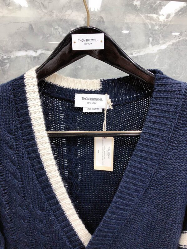 THOM BROWNE Knitted cardigan