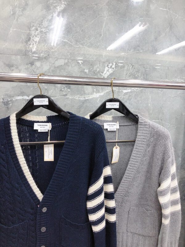 THOM BROWNE Knitted cardigan