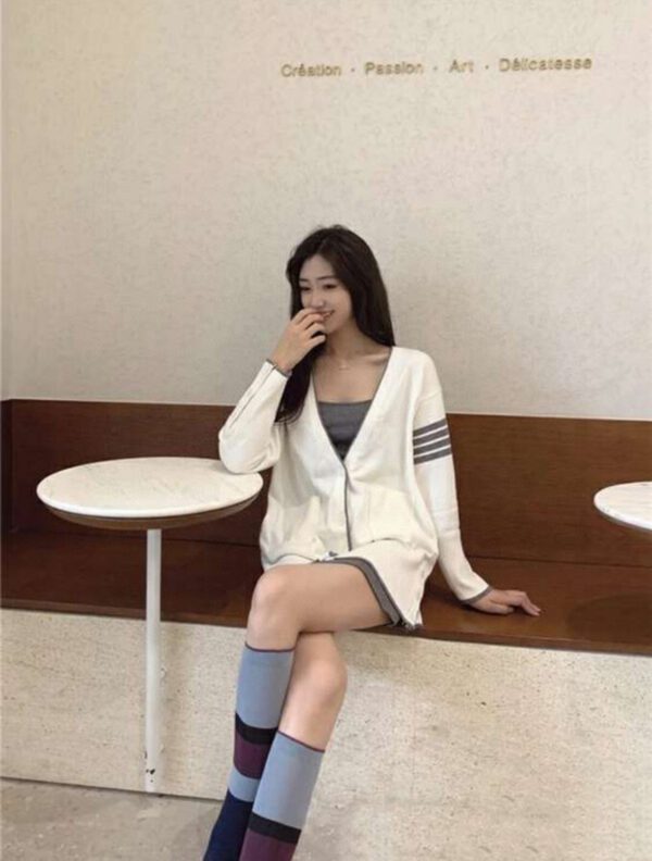 THOM BROWNE Knitted cardigan