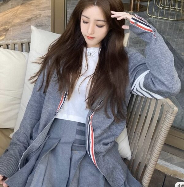 THOM BROWNE Knitted cardigan