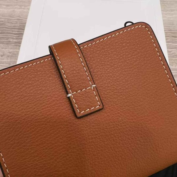 CELINE ACCORDEON CARD HOLDER IN SUPPLE GRAINED CALFSKIN