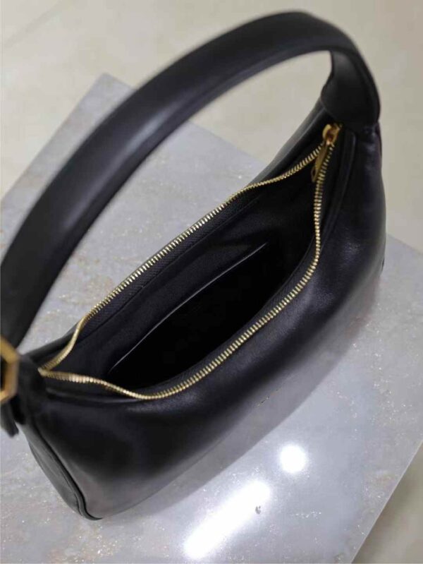 YSL calypso mini hobo in plunged lambskin