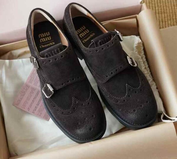 miumiu X Churchs Brock shoes