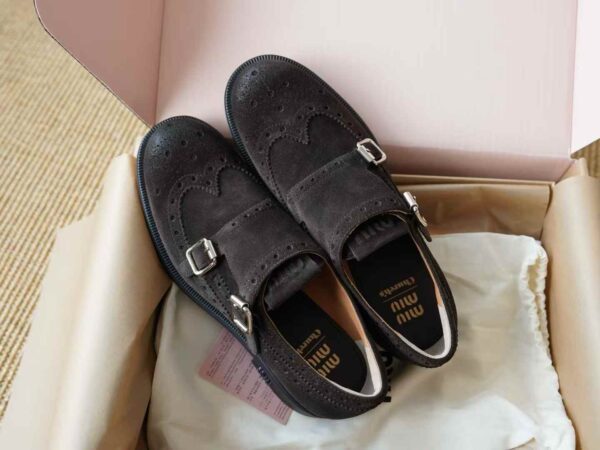 miumiu X Churchs Brock shoes
