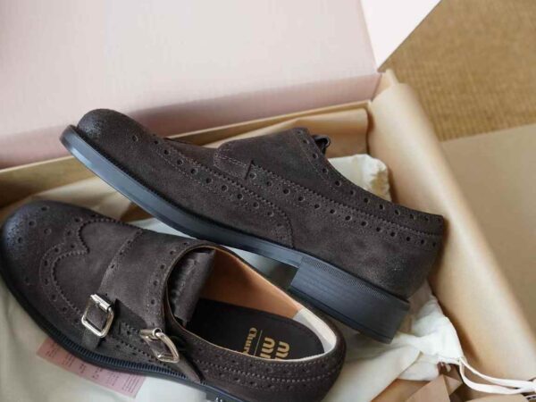 miumiu X Churchs Brock shoes