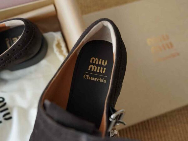 miumiu X Churchs Brock shoes