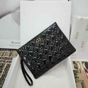 Large Dior Caro Daily Pouch
