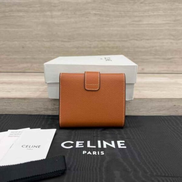 CELINE FINE WALLET CELINE VICTOIRE IN SUPPLE GRAINED CALFSKIN