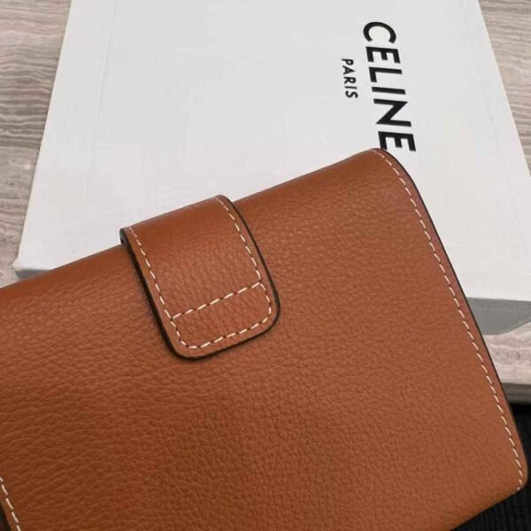 CELINE FINE WALLET CELINE VICTOIRE IN SUPPLE GRAINED CALFSKIN