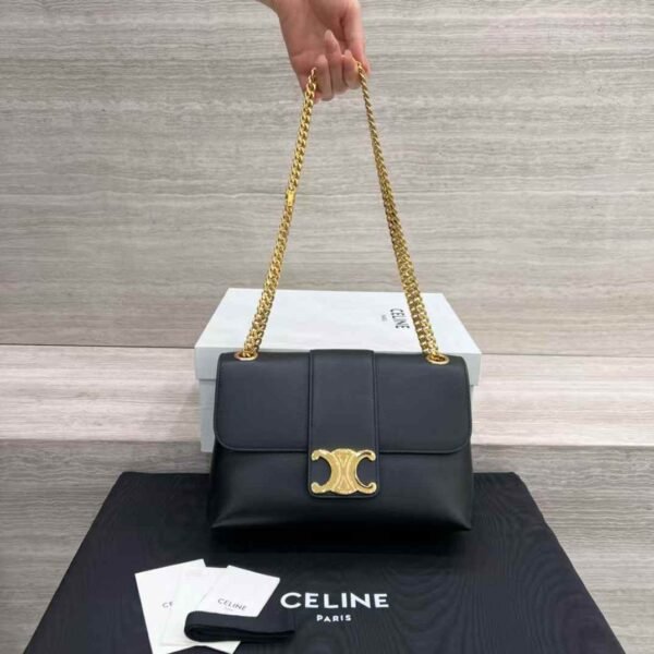 CELINE TEEN CELINE VICTOIRE BAG in SUPPLE GRAINED CALFSKIN