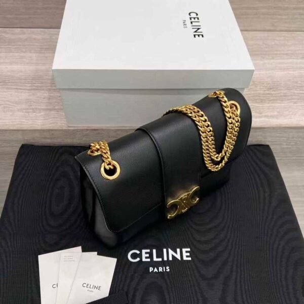 CELINE TEEN CELINE VICTOIRE BAG in SUPPLE GRAINED CALFSKIN