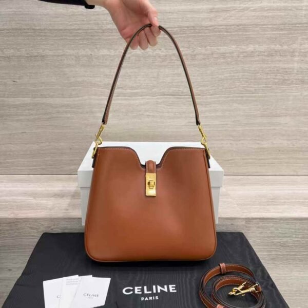 CELINE SMALL CAMILLE 16 SOFT BAG IN SMOOTH CALFSKIN