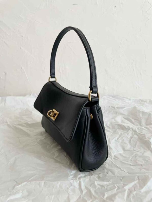 BALENCIAGA Women's Rodeo Nano Bag With Chain in Black