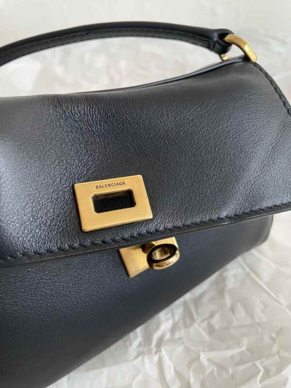 BALENCIAGA Women's Rodeo Nano Bag With Chain in Black