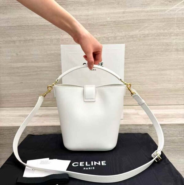 CELINE SMALL BUCKET LOUISE IN SMOOTH CALFSKIN