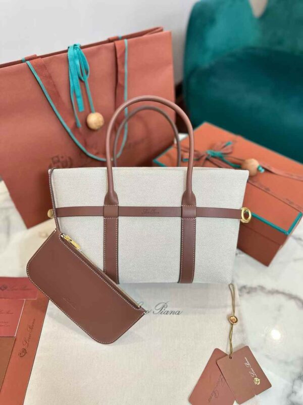 LORO PIANA Ghiera Shopper Small