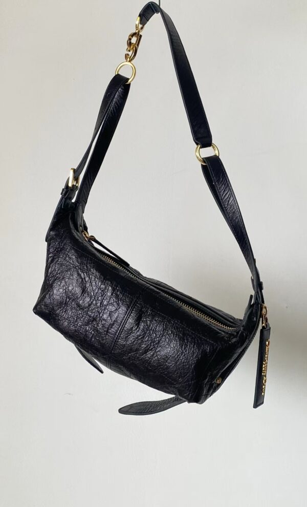 DIOR D-Journey Bag in Crinkled Calfskin