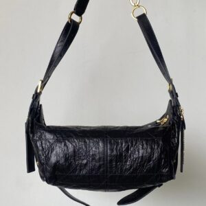 DIOR D-Journey Bag in Crinkled Calfskin