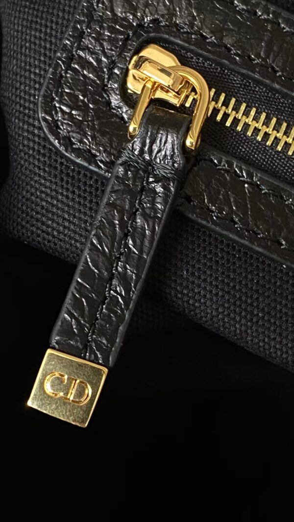 DIOR D-Journey Bag in Crinkled Calfskin