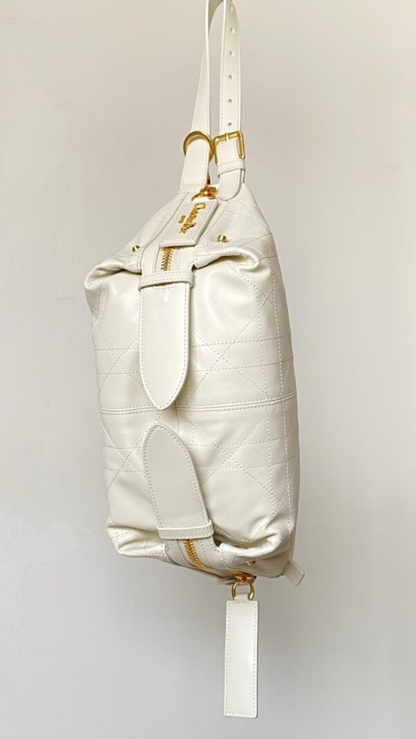 DIOR D-Journey Bag in Crinkled Calfskin