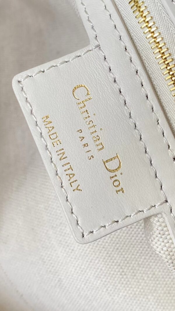 DIOR D-Journey Bag in Crinkled Calfskin