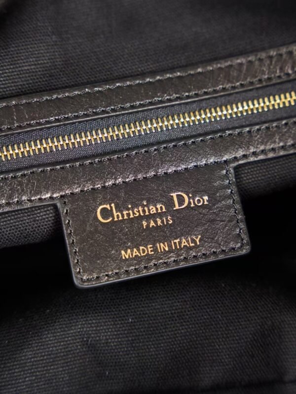 DIOR D-Journey Bag in Crinkled Calfskin