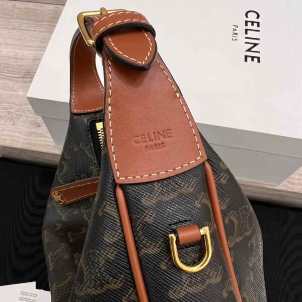 Teen Celine Lulu IN TRIOMPHE CANVAS AND CALFSKIN