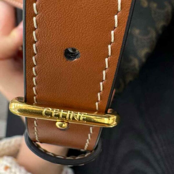 Teen Celine Lulu IN TRIOMPHE CANVAS AND CALFSKIN