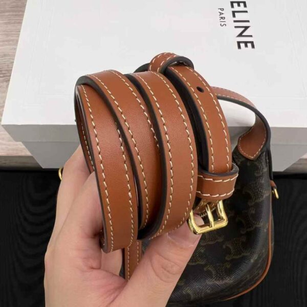 Teen Celine Lulu IN TRIOMPHE CANVAS AND CALFSKIN