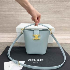 CELINE MINI BUCKET LOUISE IN smooth calfskin