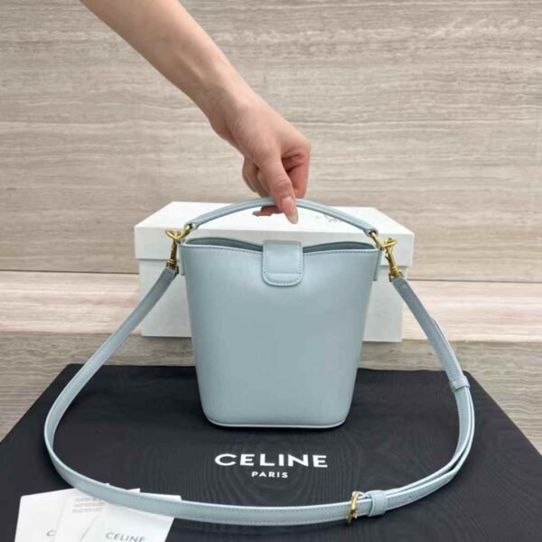 CELINE MINI BUCKET LOUISE IN smooth calfskin