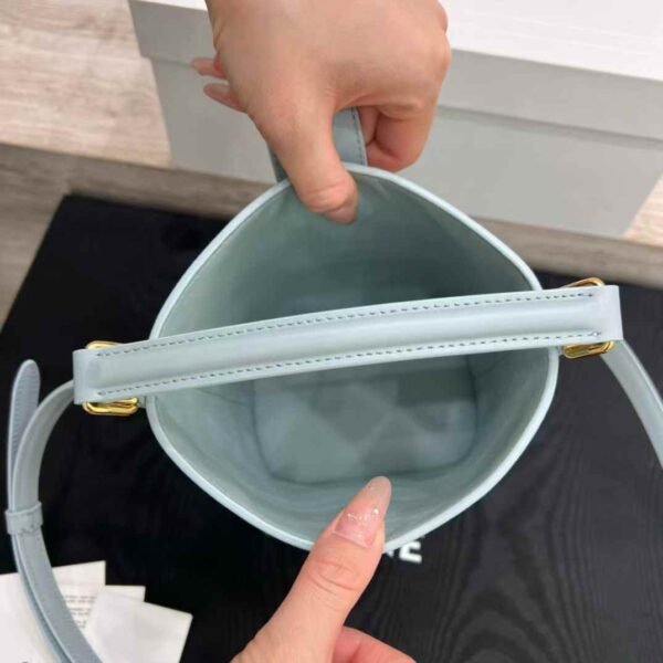 CELINE MINI BUCKET LOUISE IN smooth calfskin