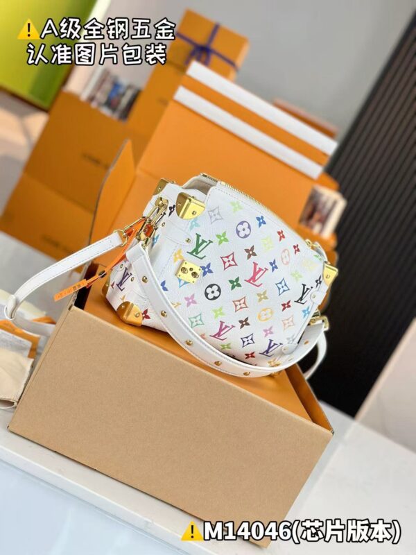 LV x TM Side Trunk MM Bag M14046