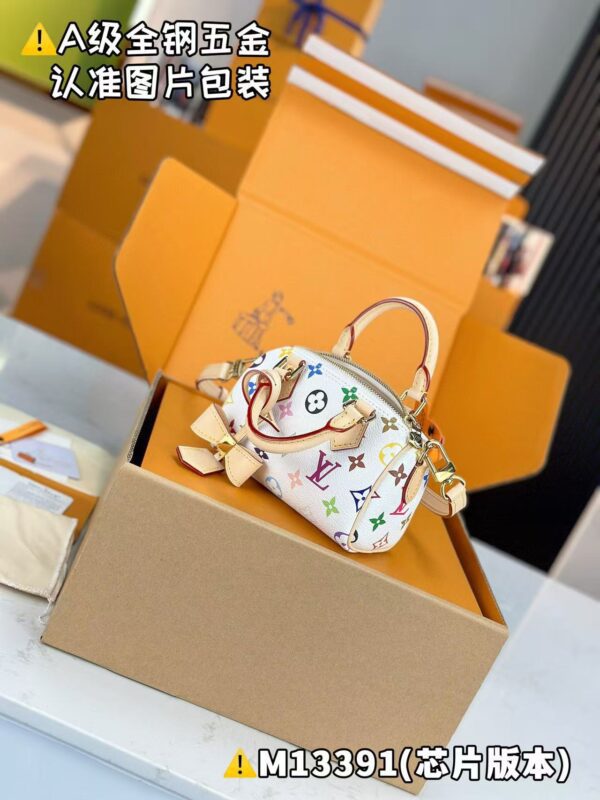 LV x TM Nano Speedy Bag M13391