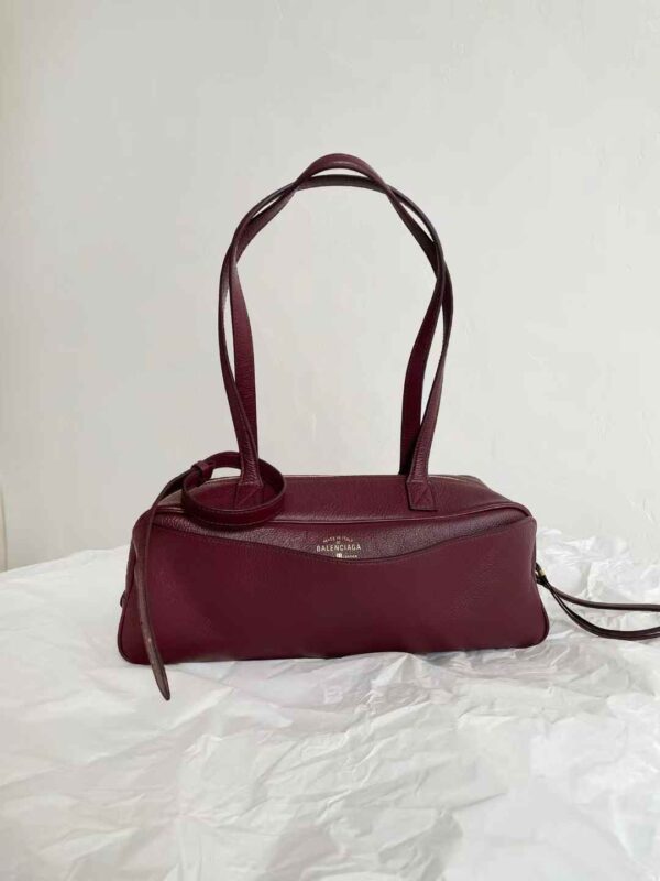 Balenciaga Women's Carrie Bowling Bag Small in Black