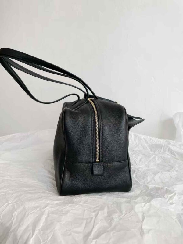 BALENCIAGA Women's Carrie Bowling Bag Medium in Black