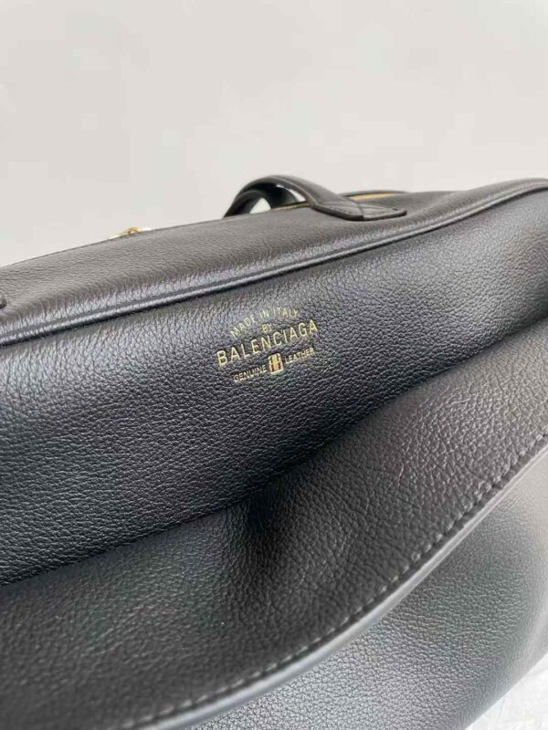 BALENCIAGA Women's Carrie Bowling Bag Medium in Black