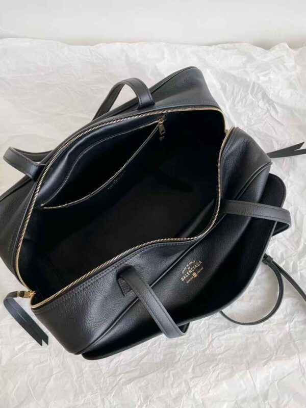 BALENCIAGA Women's Carrie Bowling Bag Medium in Black