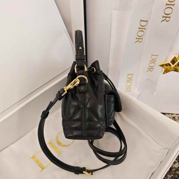 Mini Dior Caro Bucket Bag