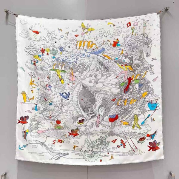 HERMES Square scarf