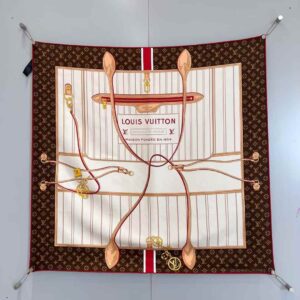 LOUIS VUITTON Square scarf