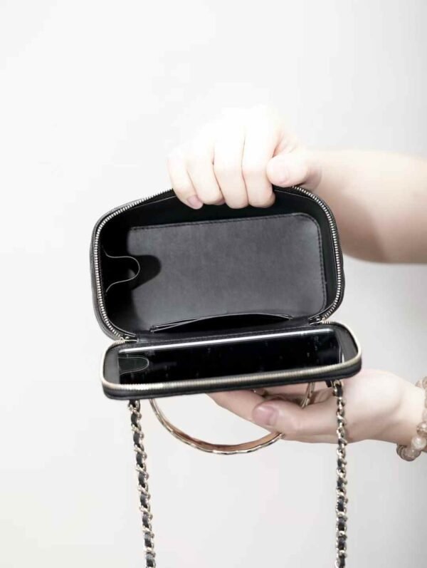 CHANEL Chain makeup bag