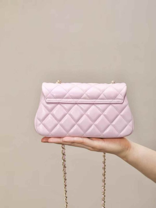 CHANEL FLAP PHONE HOLDER WITH CHAIN