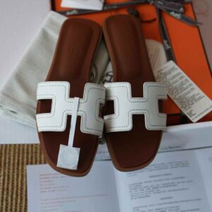 HERMES  ORAN EPSOM Slippers