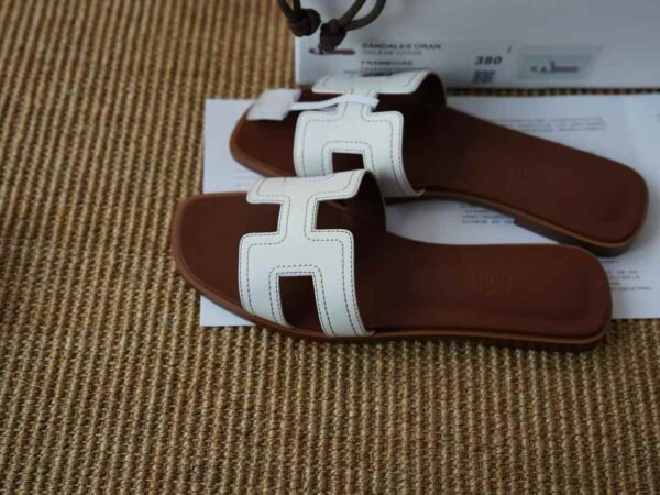 HERMES  ORAN EPSOM Slippers