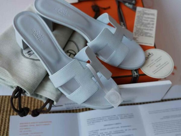 HERMES  ORAN EPSOM Slippers