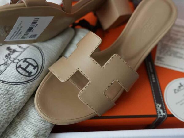 HERMES  ORAN EPSOM Slippers