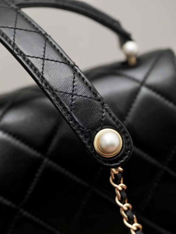 CHANEL Mini Flap Bag with Top Handle