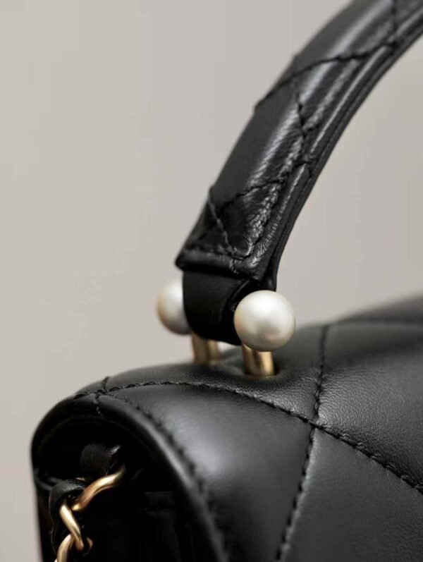 CHANEL Mini Flap Bag with Top Handle